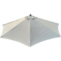 BELLRINO Umbrella Canopy Replacement for 9ft 5 Ribs Half Umbrella, Replacement Canopy ONLY