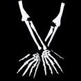 thumbnail image 4 of pares de guantes de esqueleto, guantes de calavera, guantes de dedo completo de brazo largo para Halloween, accesorios para fiestas de disfraces, 4 of 5