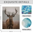 thumbnail image 3 of Diamond Art Kits for Adults - 5d Majestic Deer In Misty Landscape Diamond Painting for Adults, Diamond Art for Adults Beginners, Diamond Painting Kits for Adults for Home Wall Decor, 3 of 7
