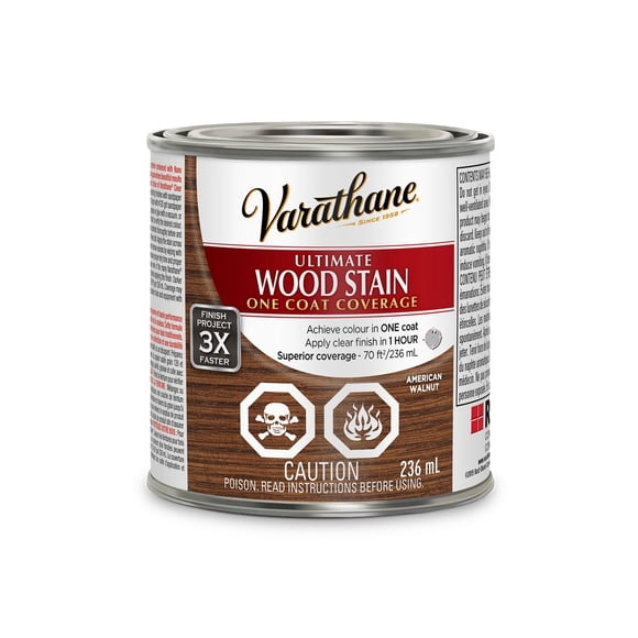 Varathane Ultimate Oil Base American Walnut Wood Stain