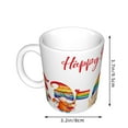 thumbnail image 2 of Yiaed Lgbt Gnome Print Ceramics Coffee,Large Handle Design,Extra Large Tea and Coffee Cup for Office and Home Mugs, 2 of 6