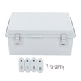 thumbnail image 2 of Junction Box, Wide Application Power Enclosure Stainless Steel Latches Easy Opening  For Outdoor, 2 of 8