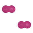 thumbnail image 2 of Redempat Variety Of Styles Cat Litter Mat Easy To Clean Pet Accessory Cute And Practical Rose Red 2Set, 2 of 6