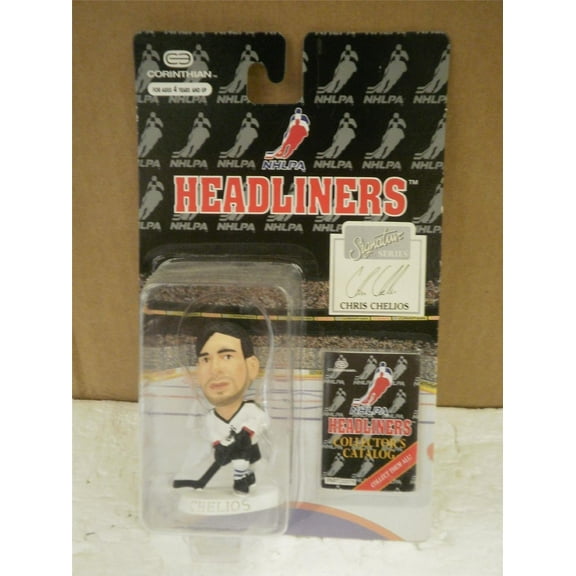 NHLPA Headliners Signature Series Chicago Blackhawks Chris Chelios Action Figure