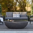 thumbnail image 2 of Real Flame Riverside Large Oval Steel Burner Lid, Black - Weather, Sun & Rust Resistant - Compatible with Riverside 58" Oval Fire Pit Bowl, 2 of 7