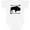 AA-White, variant on Buffalo Cute Animal Western Boys or Girls Baby Bodysuit