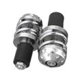 thumbnail image 1 of Almencla 2x Motorcycle 7/8'' Handle Bar End Handlebar Grips Cap Anti Vibration Silder, 1 of 3