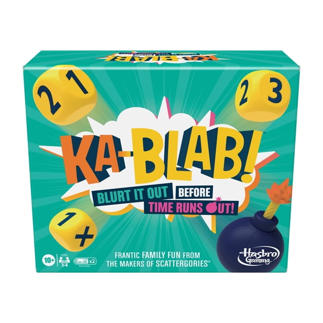 Juego de mesa Hasbro Gaming Ka-Blab! para familias de más de 10 años Hasbro Gaming NA