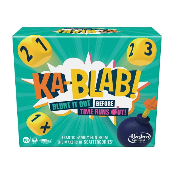 Juego de mesa Hasbro Gaming Ka-Blab! para familias de más de 10 años Hasbro Gaming NA
