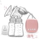 thumbnail image 1 of Electric Breast Pump, Double Electric Breast Pump, Double Pumping Breast Pump, Portable Baby Pump, Double Pumping, 2 Modes And 9 Levels Adjustable 150, 1 of 5