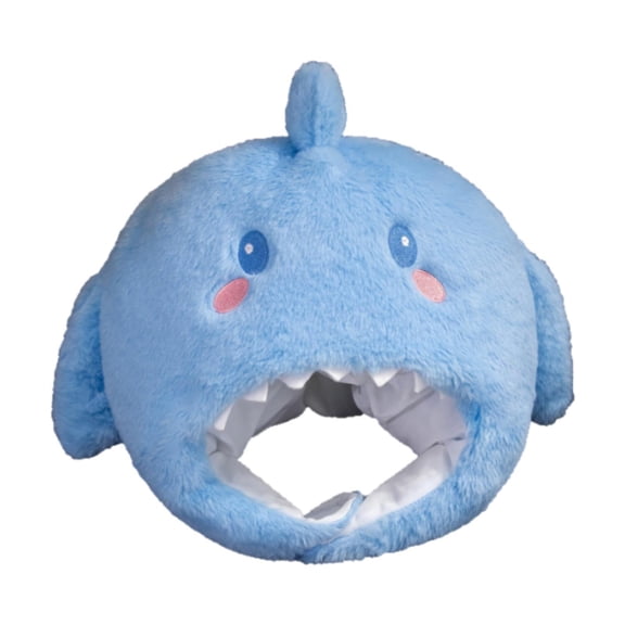 Milageto Breathable Plush Shark Hat Cap Headgear for Festival Masquerade Ball Holiday