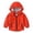 Red, variant on Toddler Boys Windbreaker Casual Outerwear Girls Lightweight Zip Hooded Jacket Kids Cute Dust Coat (Yellow,4-5 Years)