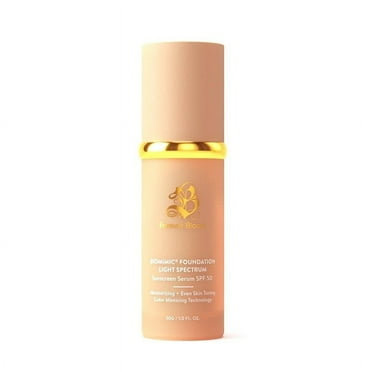 Bio Mimic Foundation Light Spectrum by Forever Bloom; Protecting from Sun with SPF50; for Gym, Sports, Dancing