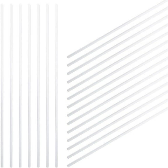 60PCS 5mm x 25cm Corset Boning for Sewing Clear Plastic Boning Modeling Sticks Shapewear Support Strips Bra Boning Tool for Bridal Dress Bustle Evening Gowns Lingerie Garment DIY Crafts for DIY