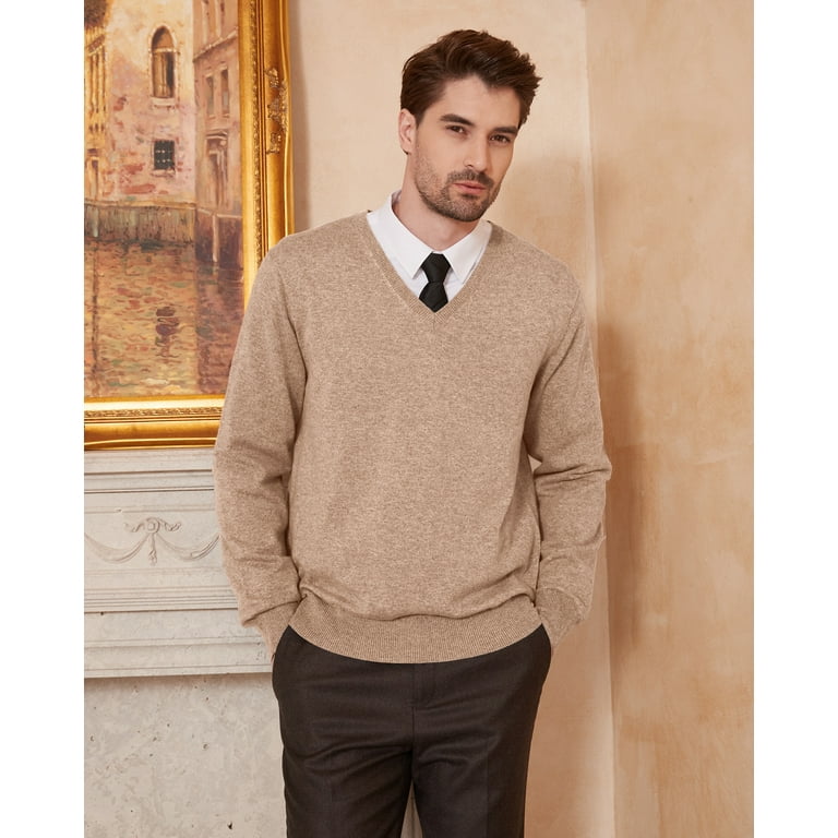 Men's v neck sale sweater walmart