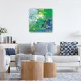 thumbnail image 4 of Verde sobre verde sobre azul, 4 of 4