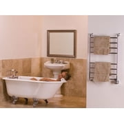 Warmrails Kensington Wall Mount Towel Warmer, Chrome, 39.5-Inch Height, 23.5 inch Wide - Plug In or Direct Wire - Model HSKC