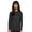 Black-Leopard, variant on LAT Women’s Heavyweight Long Sleeve T-Shirt 100% Ring-Spun Cotton Crewneck Relaxed Casual Tee (Heather+Denim 2 Pack, 2XL)