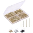 thumbnail image 3 of 200 Pieces Hardware Nail Assortment Kit with Storage Case, Picture Hanging Nails for Wood Drywall and Plaster, Multi-size Wall Nails for Home Improvement and DIY, B, 3 of 3