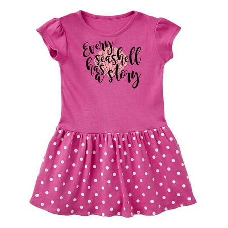 

Inktastic Every Seashell Has a Story Gift Baby Girl Dress