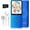 Lake Blue, variant on MP3 Player, Music Player with 16GB Micro SD Card, Build-in Speaker/Photo/Video Play/FM Radio/Voice Recorder/E-Book Reader, Supports up to 128GB