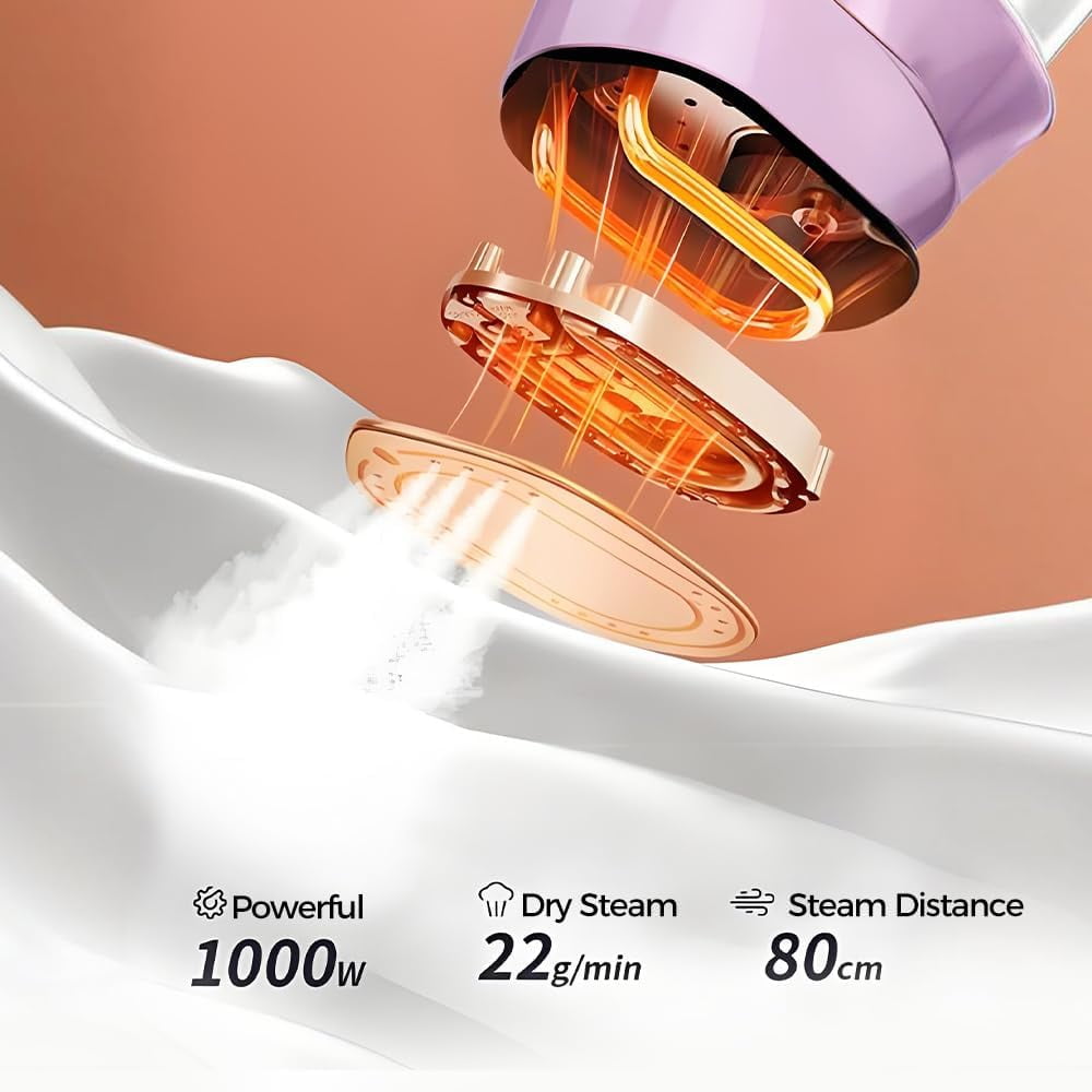 Portable Handheld Garment Mini Electric Iron, 2025 New Saker Plus Steam Iron Travel Steamer for Clothes, Small Clothing Irons for College Dorm Home Sewing Essentials