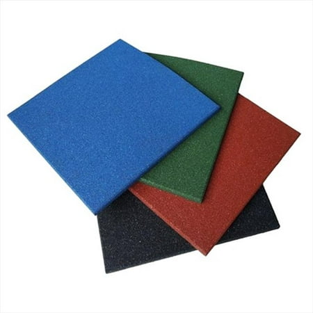 Rubber Cal Eco Sport Interlocking Rubber Tiles Light Blue 44 5