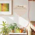 thumbnail image 3 of LIOOBO Nordic Style Famliy and Friends Birthdays Celebrations Reminder Calendar Wooden DIY Calendar Birthday Anniversary Reminder Hanging Decoration, 3 of 3