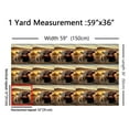 thumbnail image 3 of Feelyou Highland Cow Fabric by the Yard 3 Yards for Kids, Rustic Farmhouse Room Decor Fabric by the Yard, Countryside Animal Fabric for Sewing, Breathable Home Decor, 3 of 6