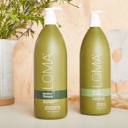 Loma Nourishing and Moisturizing Shampoo for Dry & Chemically-Treated Hair, Sulfate Free, 33.8 fl oz