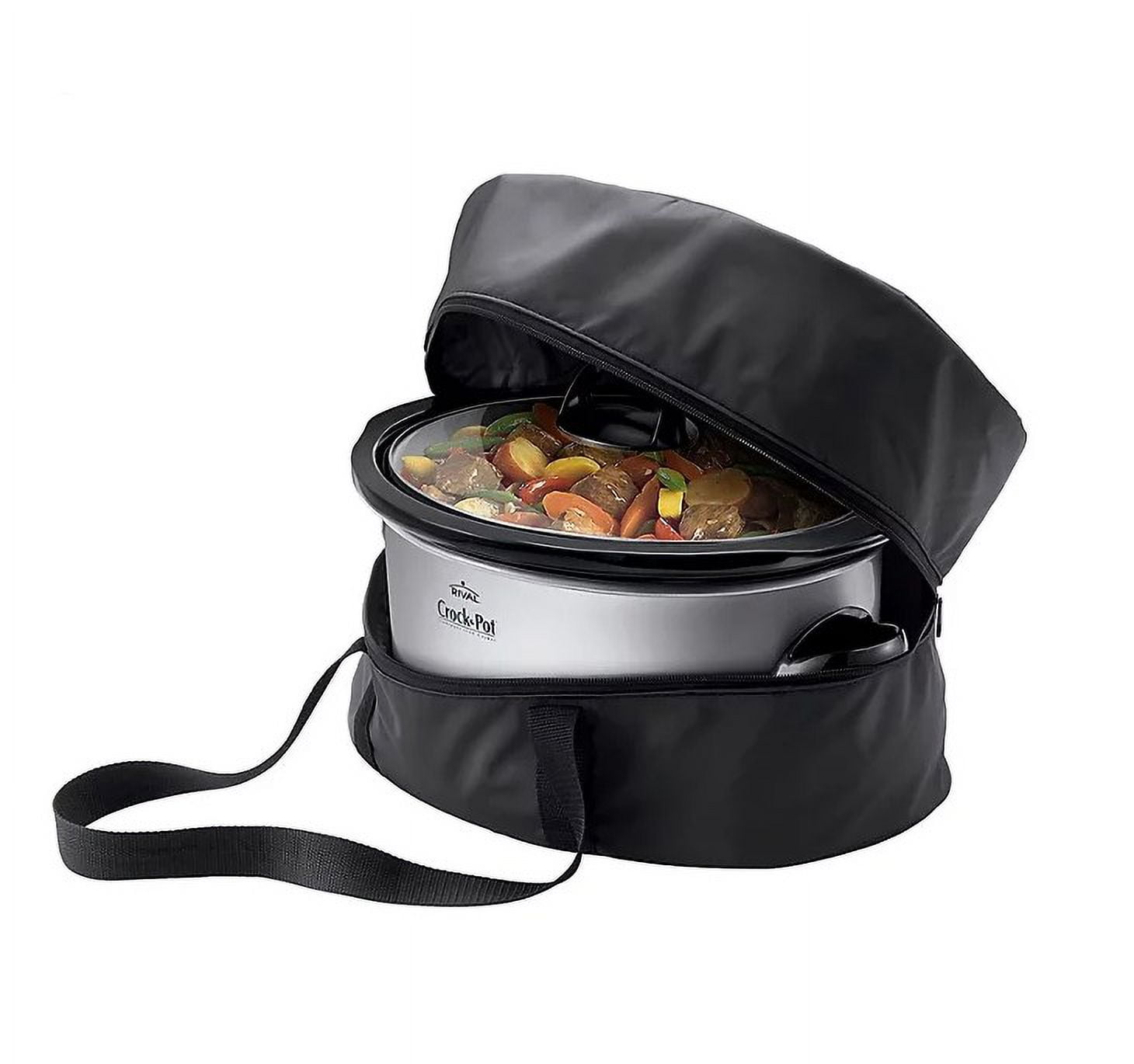 Crock-Pot Programmable Cook & Carry 7 Quart Slow Cooker - NEW IN DAMAGED  BOX 53891128773
