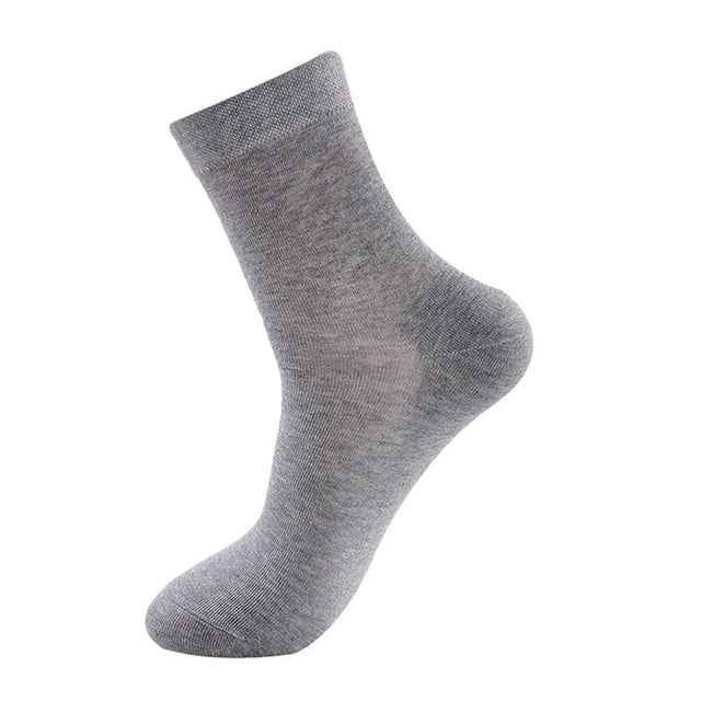 FhsagQ Socks Socks for Men Plus Size White Men Polyester Cushion Mid Crew Socks 1Pack Socks for Men Role Play Socks for Men Crotchless Plus Size Grey One Size
