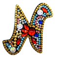 thumbnail image 1 of DIY Key Chain Diamond Painting Letters Women Bag Keyring Pendant Gift (N), 1 of 1