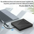 thumbnail image 4 of Slim External DVD VCD Writer Drive CD Burner Reader Player Laptop USB 3.0 Type-CTAPDRA Spare Part, 4 of 4