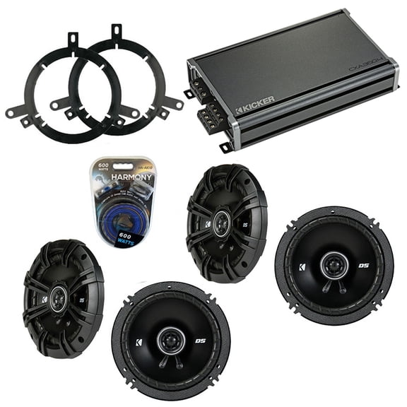 Fits GMC Acadia 2007-2015 Factory Speaker Replacement Kicker (2) DSC65 & CX300.4 - Factory Certified Refurbished