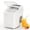 White, variant on edx Ice Maker, Self-Cleaning Countertop Ice Maker, with Handle & Ice Scoop, 9 Bullet Cubes in 6~8 Mins, 26lbs Daily, Green