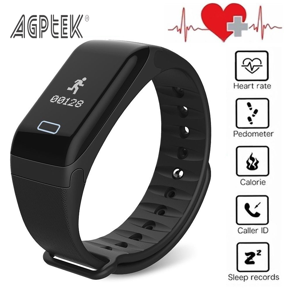 AGPtek Fitness Tracker Waterproof Activity Tracker Blood Pressure Heart