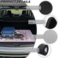 thumbnail image 6 of FOR U DESIGNS Purple Cat Flower Butterfly Print Car Trunk Mat for Truck SUV All Weather Cargo Liner Non-Slip Durable Rear Trunk Protection for Outdoor Activities, 6 of 7