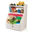 thumbnail image 3 of Step2 Lift & Hide Red 38" Tall Plastic Toddler Bookcase and Kid Toy Box and Toy Storage, 3 of 5