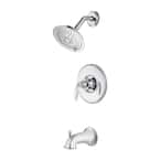 Pfister Avalon Single Handle Tub and Shower Trim Kit in Polished Chrome (Valve not Included)