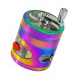 thumbnail image 3 of Kmbangi Hand Grinder with Drawer 4 Layers Detachable Zinc Alloy Tool, 3 of 5