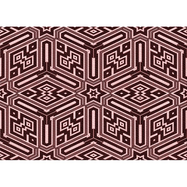 Ahgly Company Tapis Rectangulaire Lavable en Machine Intérieur Transitionnel Rouge Nuit, 4 Pieds x 6 Pieds