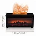 thumbnail image 2 of Fake Flame Fireplace Humidifier And Aroma Diffuser | 3D Real Flame Effect, Usb Powered, Quiet Operation, Essential Oil Compatible, Ideal For Bedrooms, Offices, Studios, 2 of 10