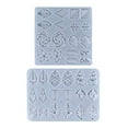 thumbnail image 2 of LIQUID Flower-shaped Earring Silicone Mold is Suitable for Resin Epoxy Resin Diy Craft Earrings Pendant Earrings Jewelry Making, 2 of 15