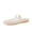 Champagne, variant on Java Casual Womens Jelly Flats with Adjustable Strap, Closed Toe Mary Janes Mule Design, Waterproof Jelly Sandals for Women