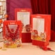 thumbnail image 3 of Bolso de mano con flores, bolsa de regalo con ventana transparente, bolsa de regalo con ventana para muñeca de flores, bolsa de regalo para el Día de la Madre de Tanabata, 3 of 4