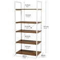 thumbnail image 3 of Mueble Librero Organizador Multiusos para Cocina, Sala o Estudio con 4 Ganchos Laterales Organizador Funcional para el Hogar, 3 of 8