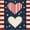 Red White Blue, variant on Manfei Stars Striped Zipper Twin Comforter Sets with Fitted Sheet and 2 Pillowcases,Red Navy Zipper Bedding Set,Navy Blue Reversible,4pcs