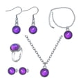 thumbnail image 3 of Conjunto de joyas de collar de estado de ánimo Fernando Joyería de estado de ánimo con detección de temperatura, 3 of 8