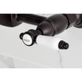thumbnail image 3 of Kingston Brass KS2445BPL Bel-Air Double-Handle Wall-Mount Bridge Kitchen Faucet, Oil Rubbed Bronze, 3 of 7